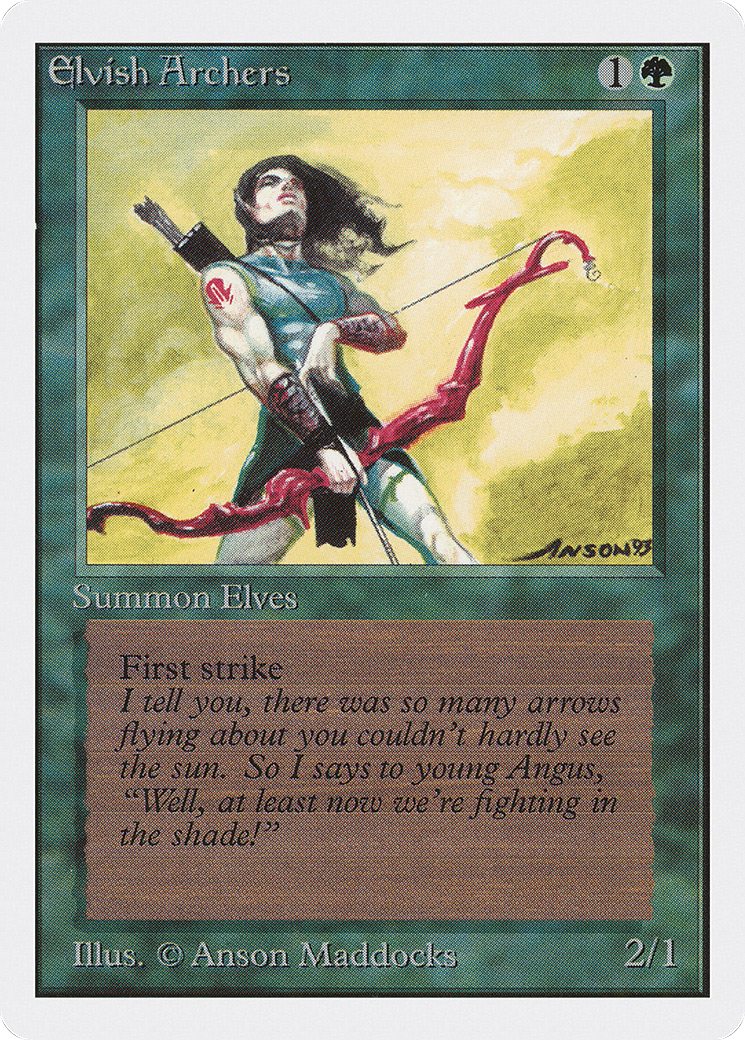 Image of Elvish Archers [Unlimited Edition]