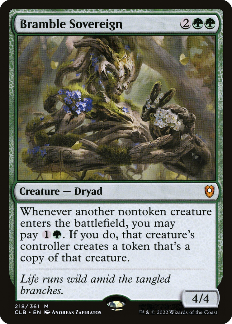 Image of Bramble Sovereign [Commander Legends: Battle for Baldur's Gate]