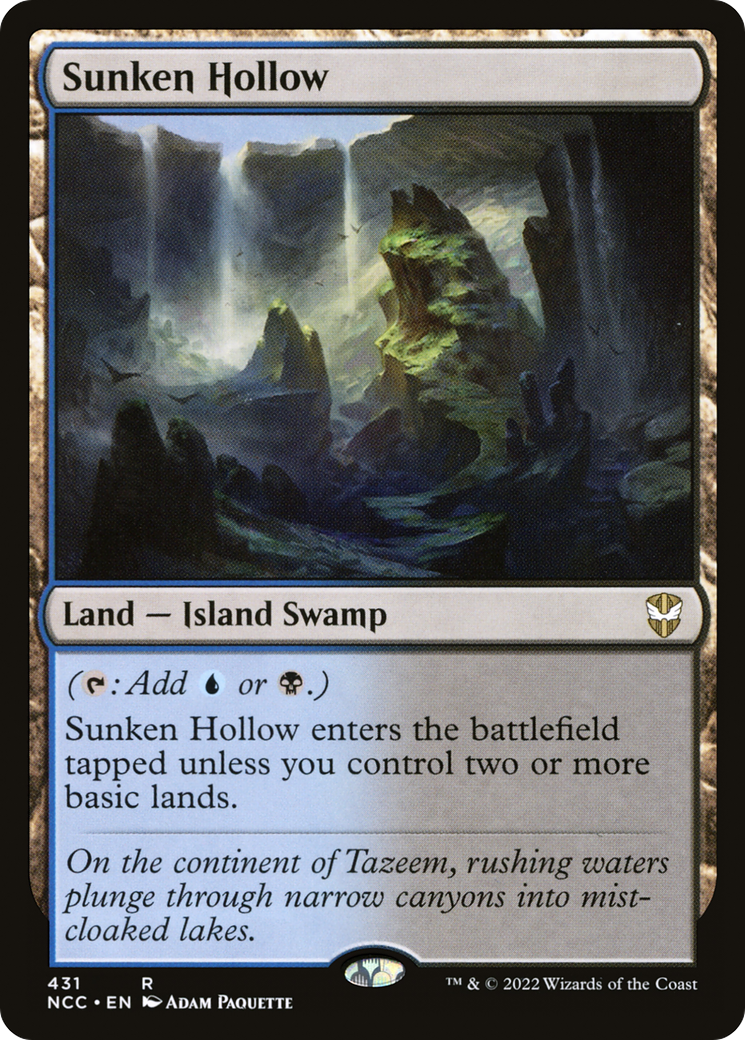 Image of Sunken Hollow [Streets of New Capenna Commander]