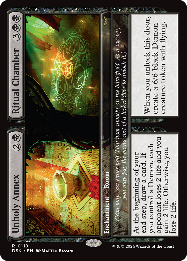 Image of Unholy Annex // Ritual Chamber [Duskmourn: House of Horror]