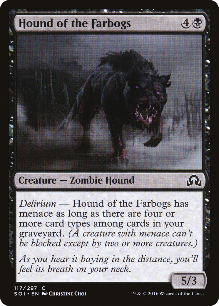 Image of Hound of the Farbogs [Shadows over Innistrad]