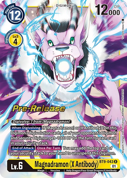 Image of Magnadramon (X Antibody) [BT9-043] [X Record Pre-Release Promos]
