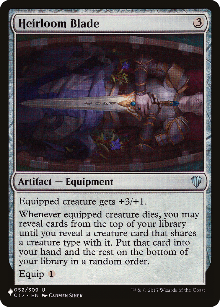 Image of Heirloom Blade [Secret Lair: Angels]