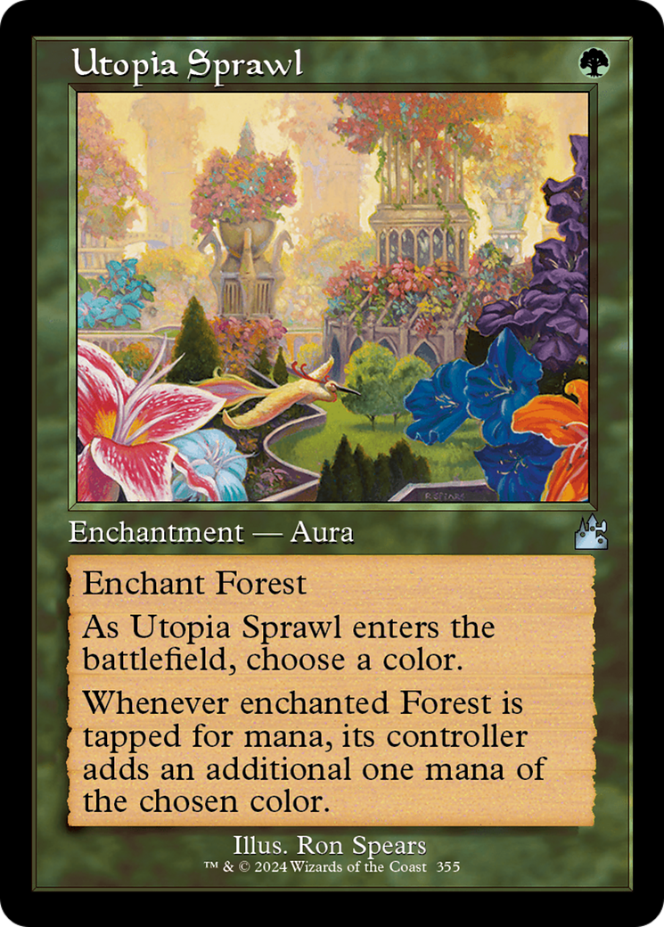 Image of Utopia Sprawl (Retro Frame) [Ravnica Remastered]