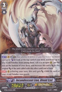 Image of Incandescent Lion, Blond Ezel (BT06/004EN) [Breaker of Limits]