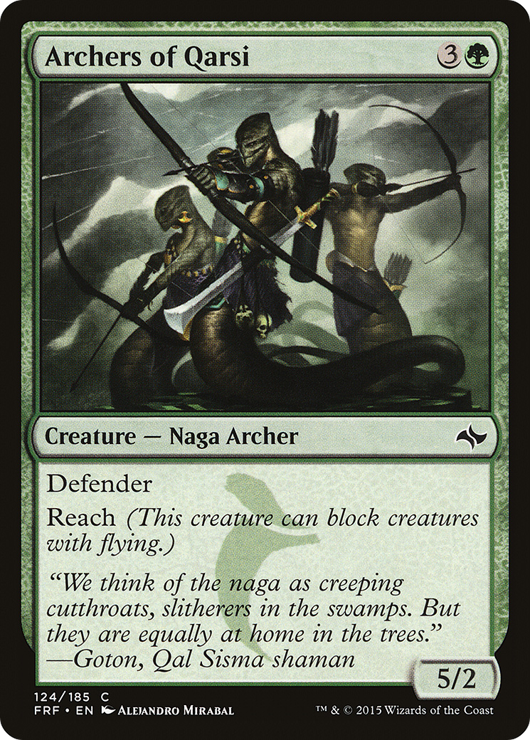 Image of Archers of Qarsi [Fate Reforged]