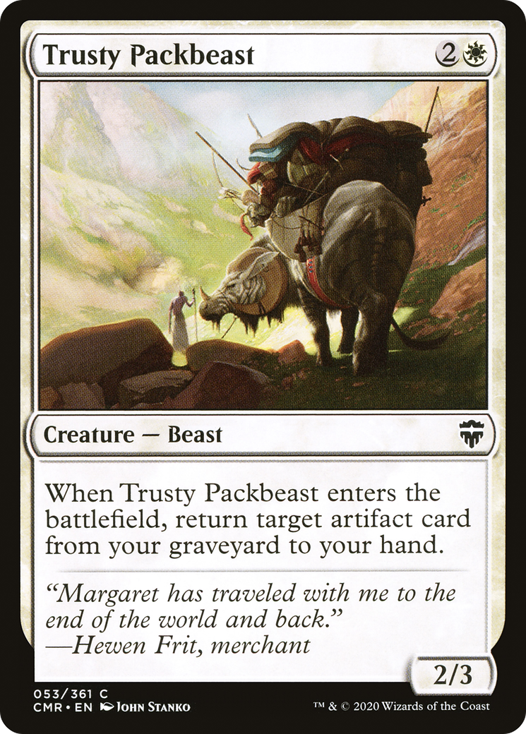 Image of Trusty Packbeast [Commander Legends]