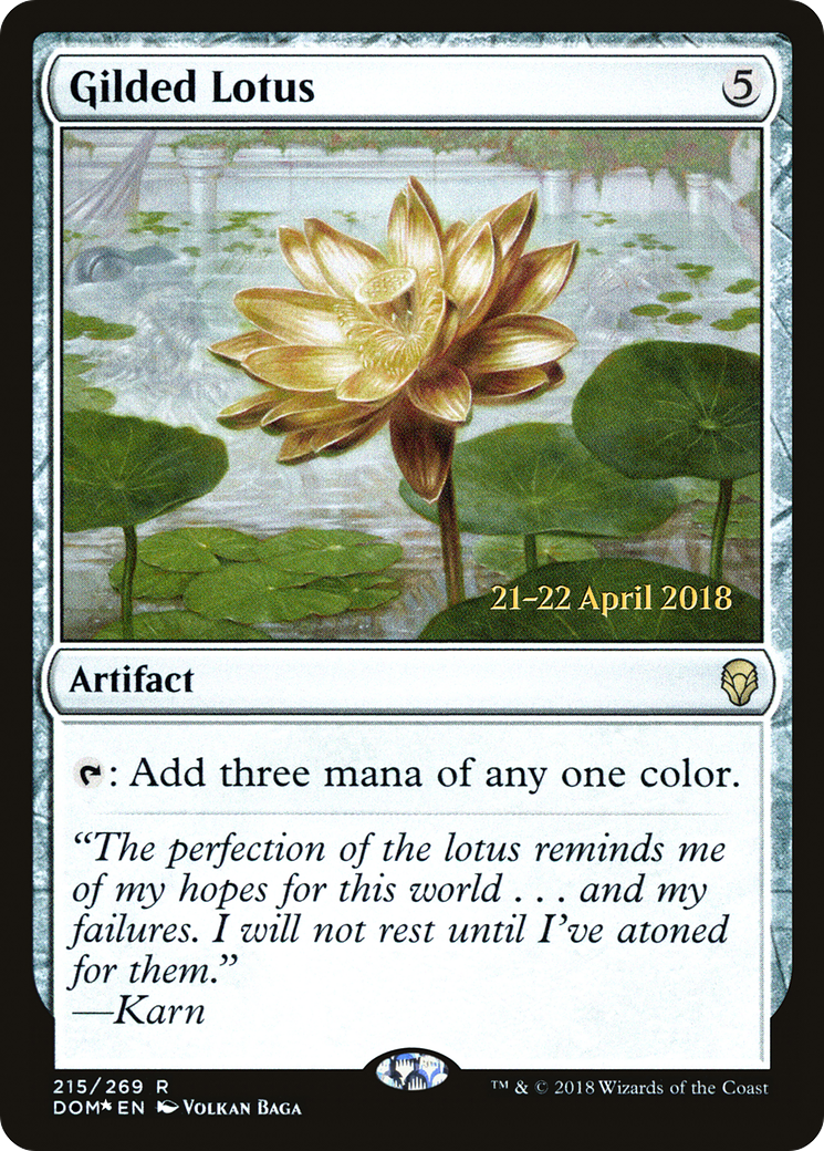 Image of Gilded Lotus [Dominaria Prerelease Promos]