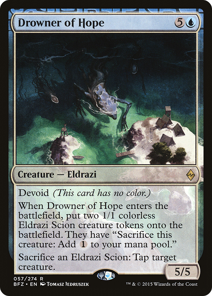 Image of Drowner of Hope [Battle for Zendikar]