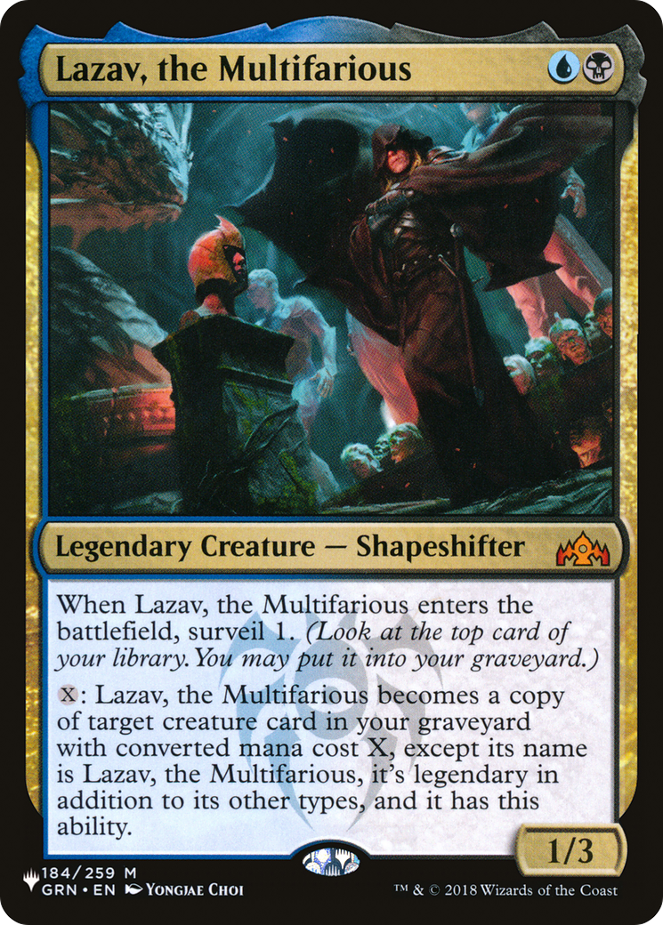 Image of Lazav, the Multifarious [The List]