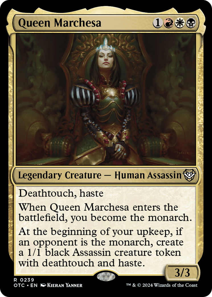 Image of Queen Marchesa [Outlaws of Thunder Junction Commander]