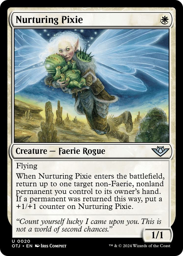 Image of Nurturing Pixie [Outlaws of Thunder Junction]