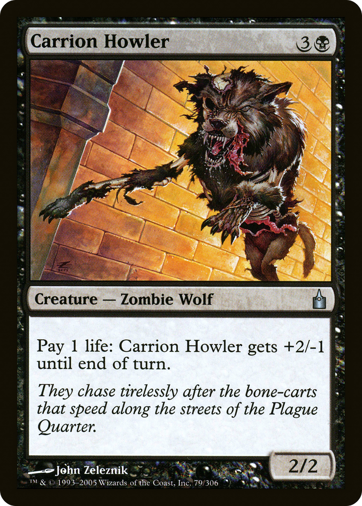 Image of Carrion Howler [Ravnica: City of Guilds]