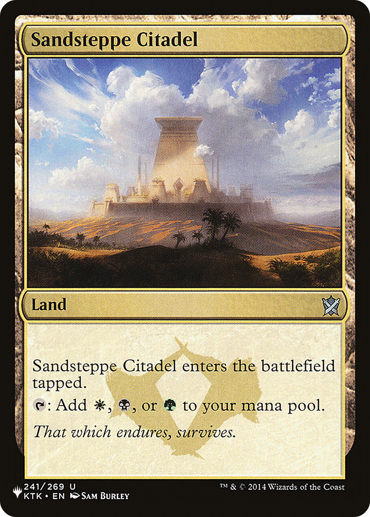 Image of Sandsteppe Citadel [Secret Lair: From Cute to Brute]