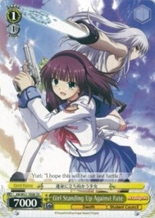 Image of Girl Standing Up Against Fate (AB/W31-TE08 TD) [Angel Beats! Re:Edit]