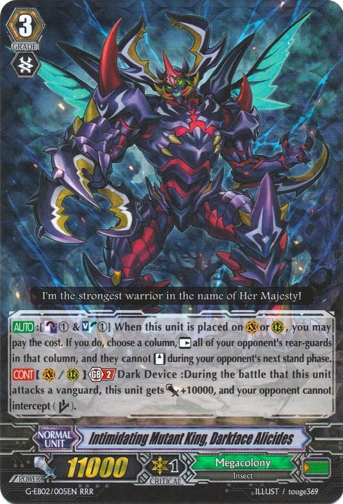 Image of Intimidating Mutant King, Darkface Alicides (G-EB02/005EN) [The AWAKENING ZOO]
