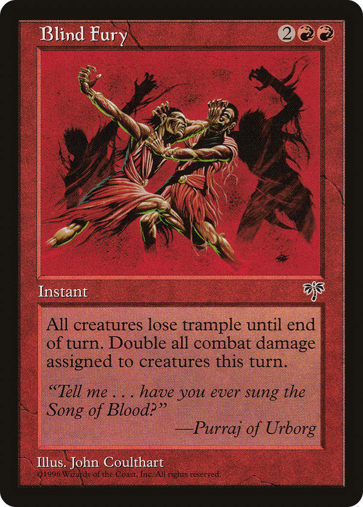 Image of Blind Fury [Mirage]