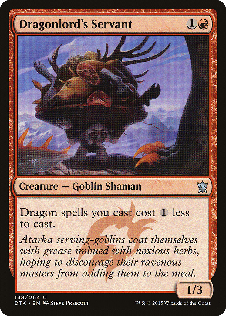 Image of Dragonlord's Servant [Dragons of Tarkir]