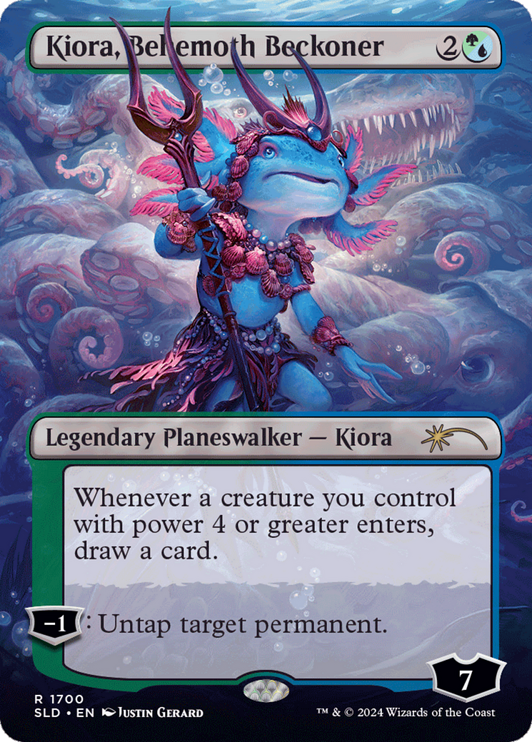 Image of Kiora, Behemoth Beckoner [Secret Lair Drop Series]