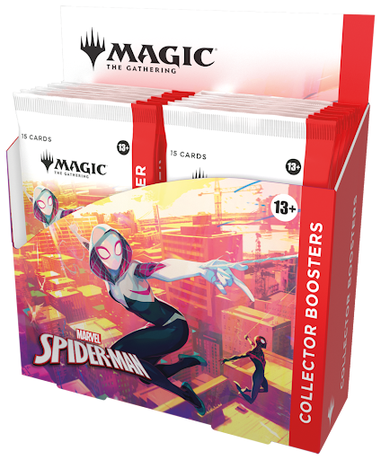 Image of MARVEL'S SPIDER-MAN - MTG - UNIVERSES BEYOND - COLLECTOR BOOSTER BOX