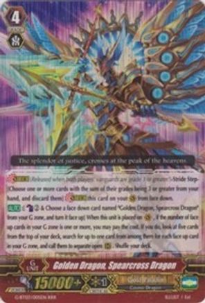 Image of Golden Dragon, Spearcross Dragon (SOVEREIGN STAR DRAGON)