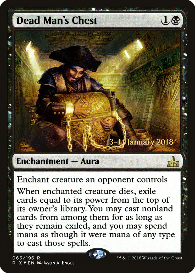 Image of Dead Man's Chest [Rivals of Ixalan Prerelease Promos]
