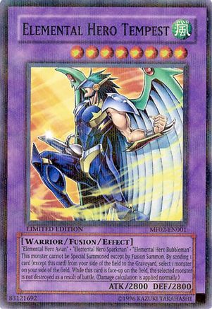 Image of Elemental Hero Tempest [MF02-EN001] Rare