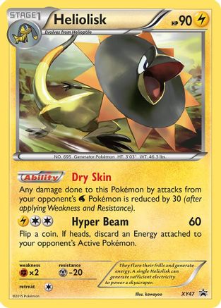 Image of Heliolisk (XY47) [XY: Black Star Promos]