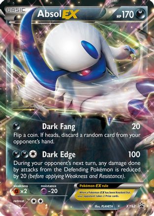 Image of Absol EX (XY62) [XY: Black Star Promos]
