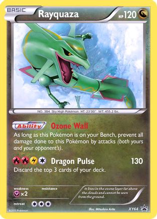 Image of Rayquaza (XY64) [XY: Black Star Promos]
