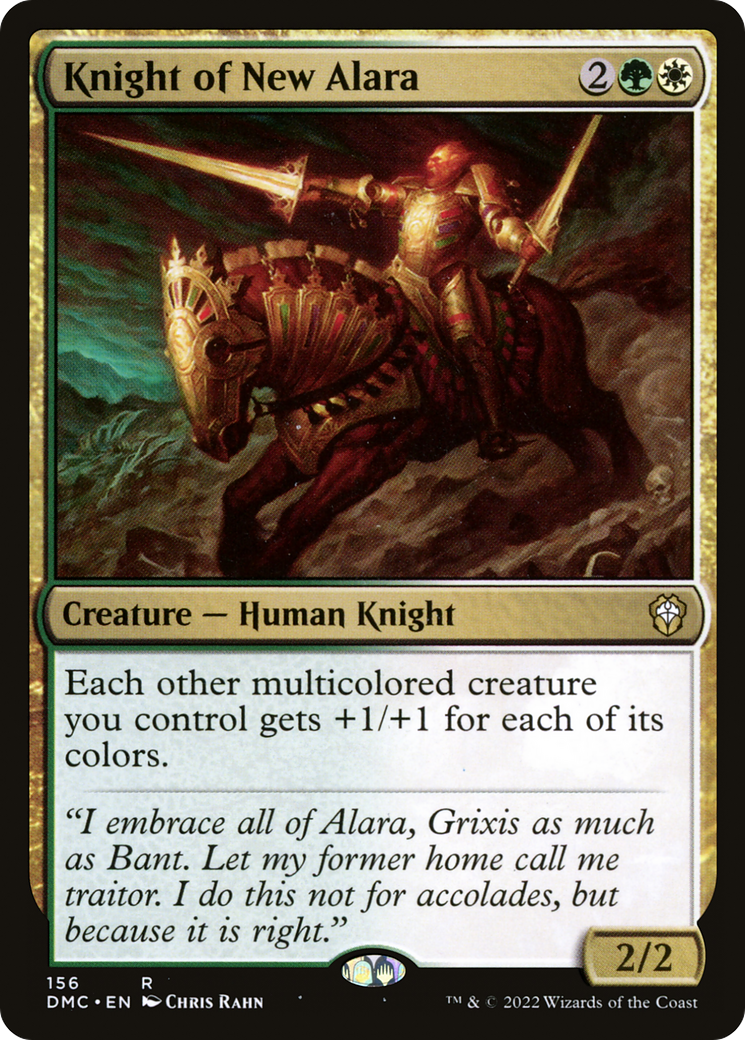 Image of Knight of New Alara [Dominaria United Commander]