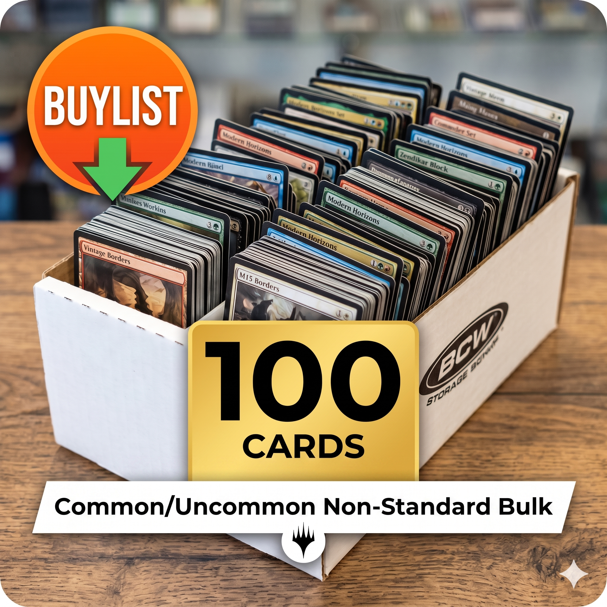 Image of MTG - Bulk 100 Common & Uncommon (Non-Standard)
