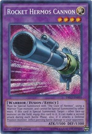 Image of Rocket Hermos Cannon [DRL2-EN010] Secret Rare