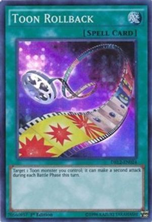 Image of Toon Rollback [DRL2-EN024] Super Rare