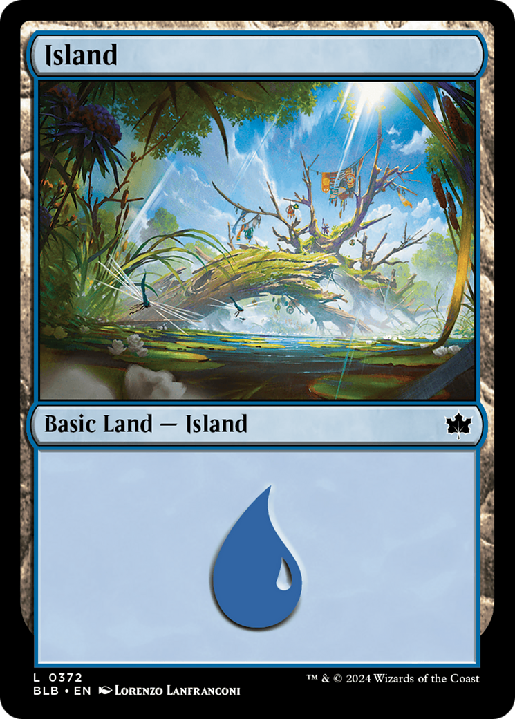 Image of Island (0372) [Bloomburrow]