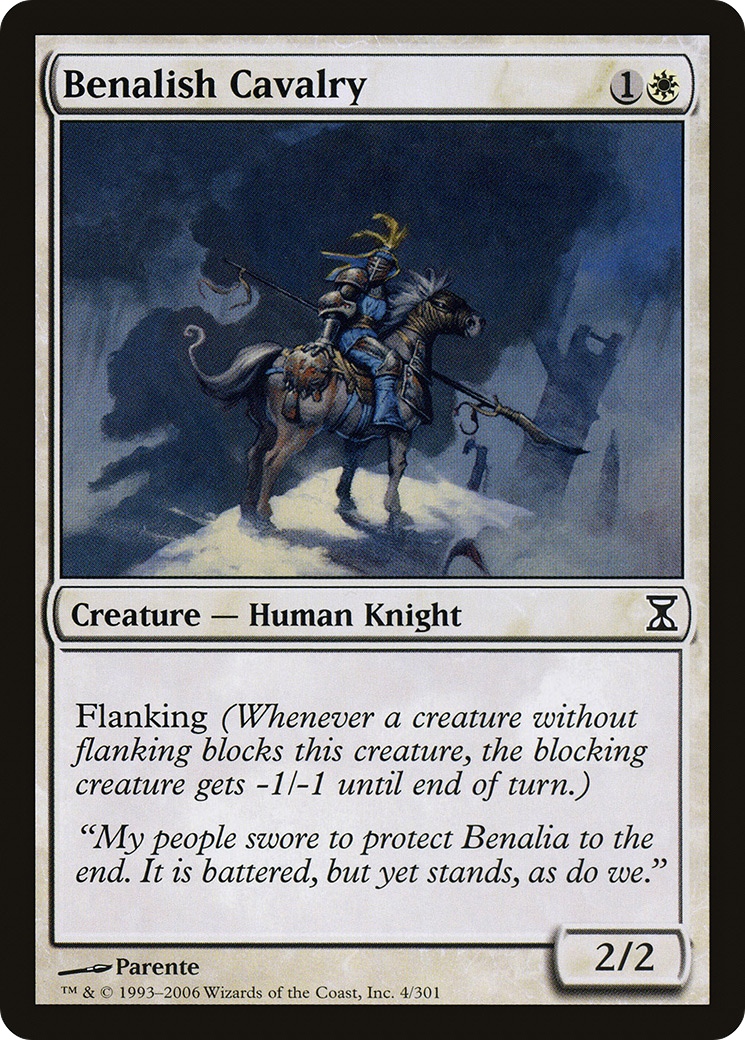 Image of Benalish Cavalry [Time Spiral]