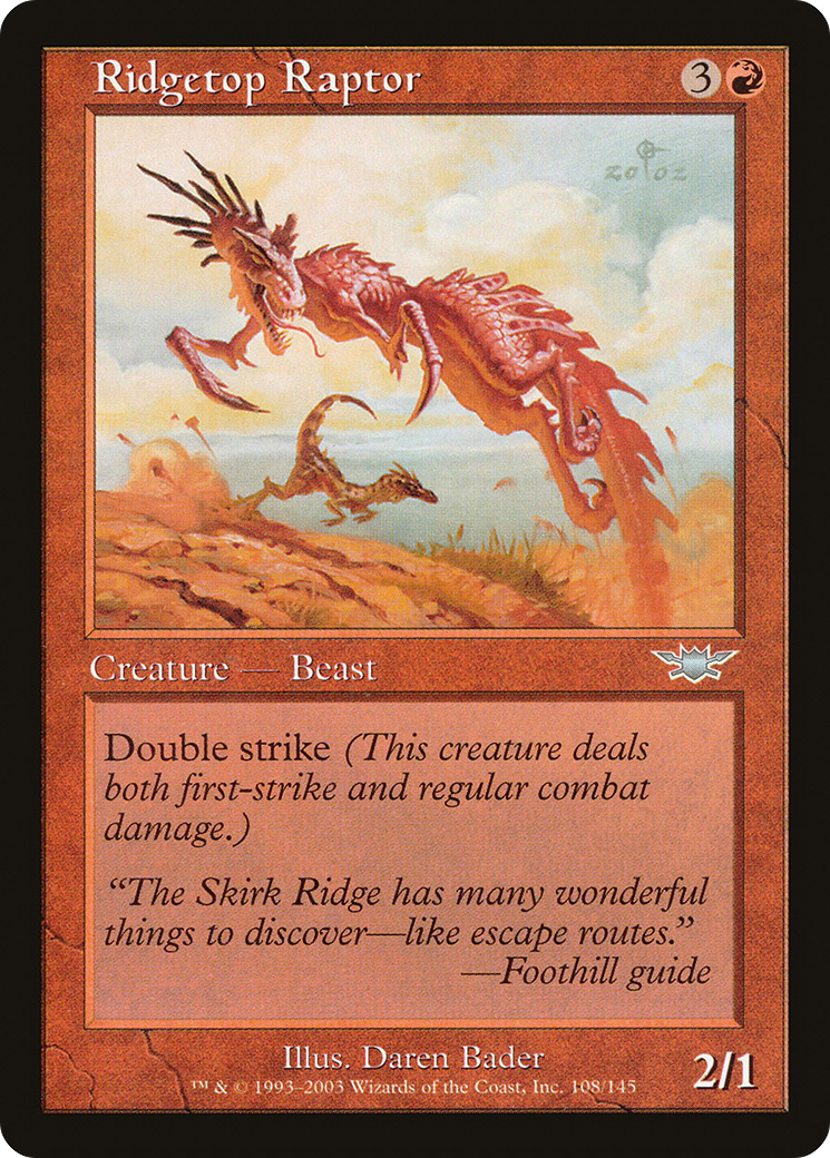Image of Ridgetop Raptor [Legions]