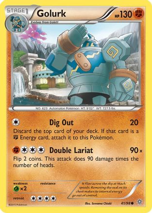 Image of Golurk (41/98) [XY: Ancient Origins]