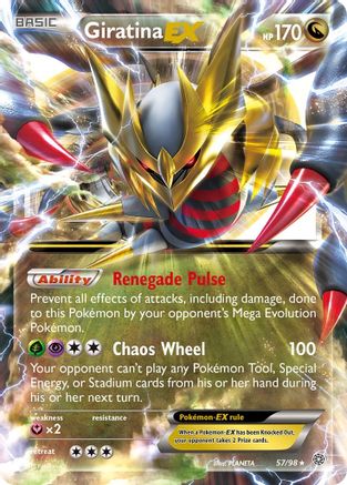 Image of Giratina EX (57/98) [XY: Ancient Origins]