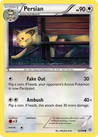 Image of Persian (62/98) [XY: Ancient Origins]
