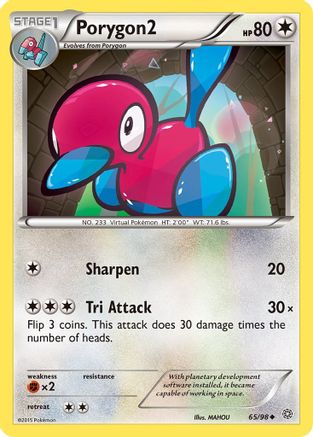 Image of Porygon2 (65/98) [XY: Ancient Origins]
