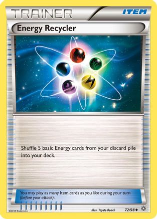 Image of Energy Recycler (72/98) [XY: Ancient Origins]