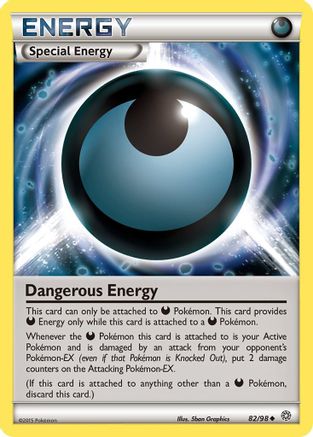 Image of Dangerous Energy (82/98) [XY: Ancient Origins]