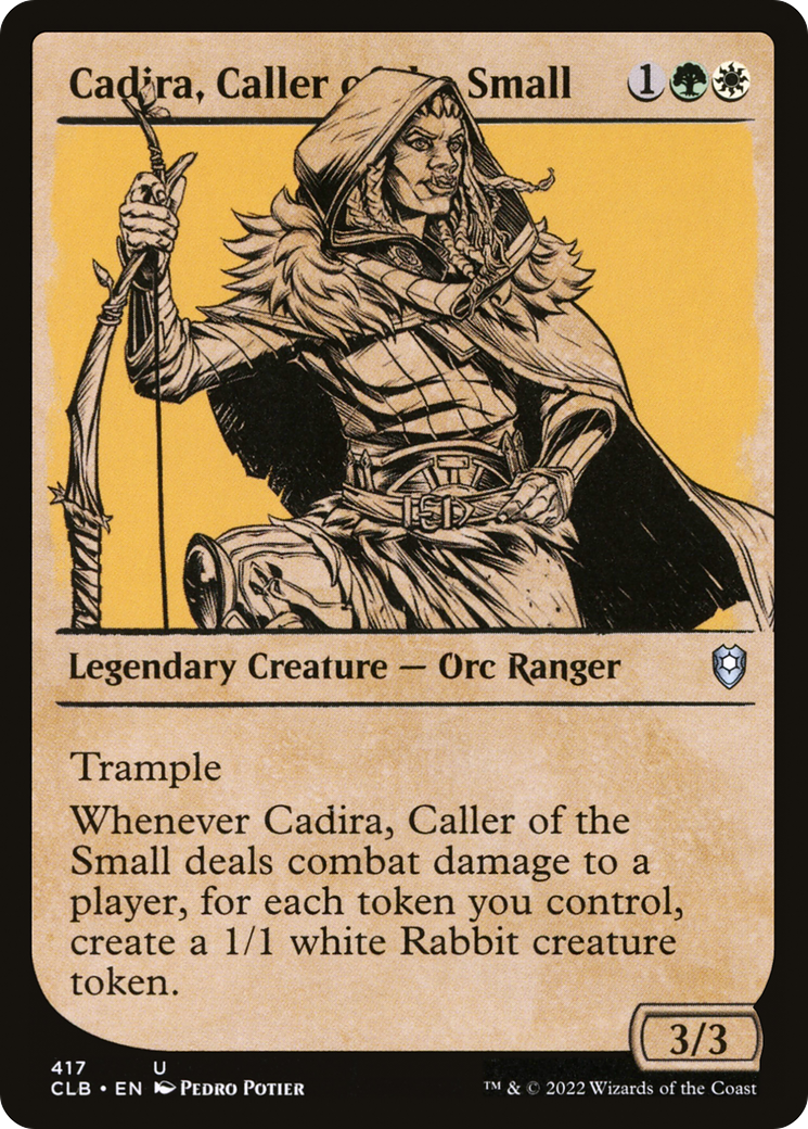 Image of Cadira, Caller of the Small (Showcase) [Commander Legends: Battle for Baldur's Gate]