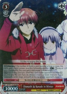 Image of Otonashi & Kanade in Winter (AB/W31-TE24R RRR) [Angel Beats! Re:Edit]