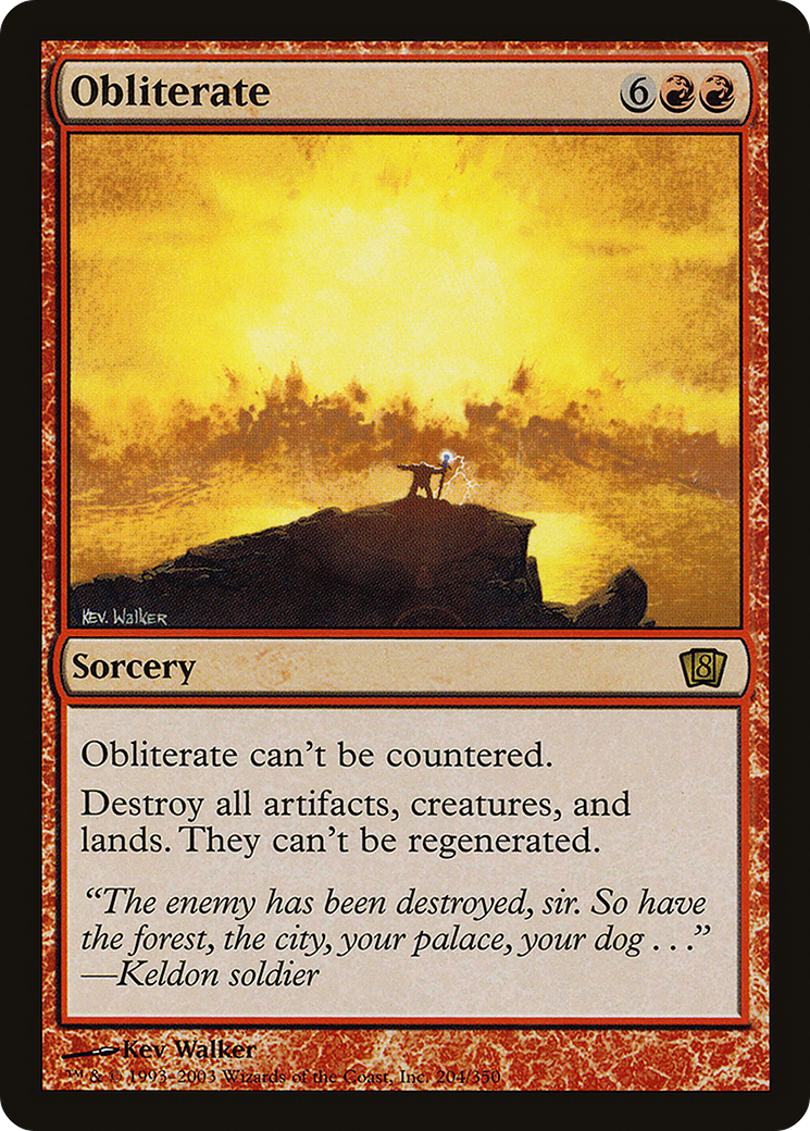 Image of Obliterate [Eighth Edition]