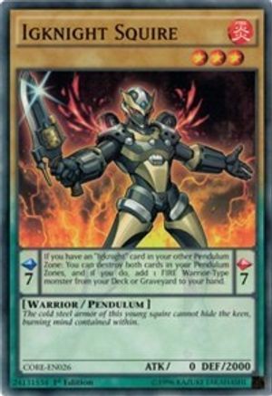 Image of Igknight Squire [CORE-EN026] Common