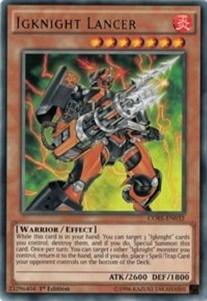 Image of Igknight Lancer [CORE-EN032] Rare