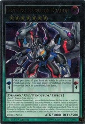 Image of Odd-Eyes Rebellion Dragon [CORE-EN051] Ultimate Rare