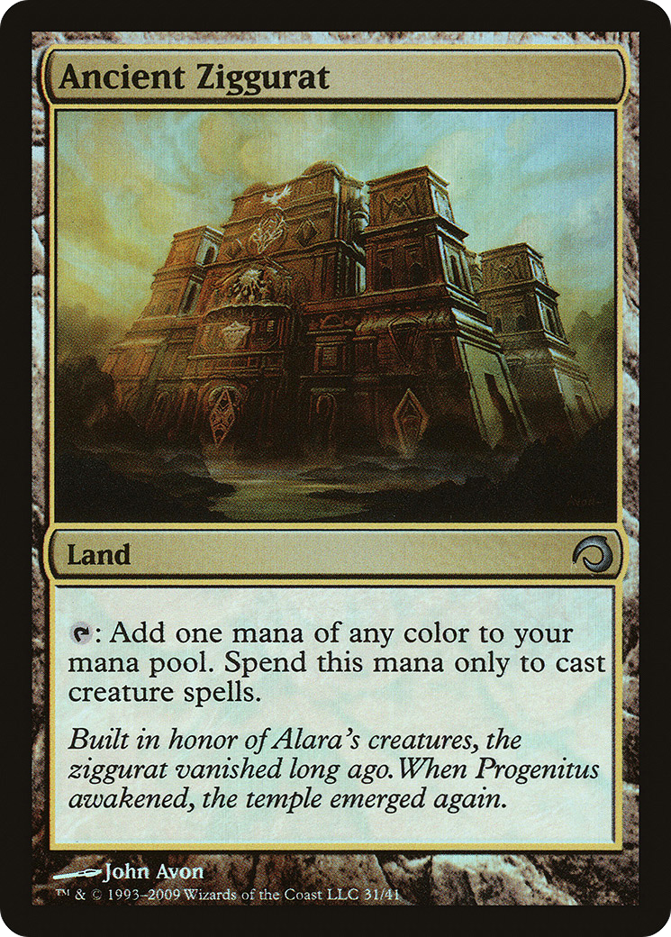 Image of Ancient Ziggurat [Premium Deck Series: Slivers]